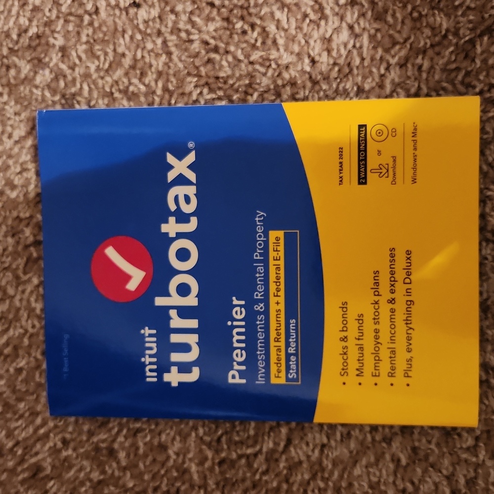 Turbotax Premier 2022